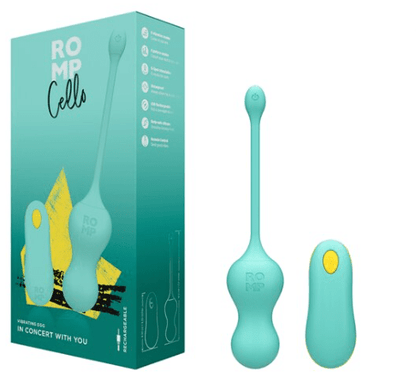ROMP - Cello Egg Vibrator with Remote - divasdenau