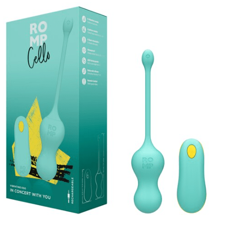 ROMP - Cello Egg Vibrator with Remote - divasdenau