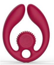 Load image into Gallery viewer, SVibe - Gizi - Duo Couples Stimulator - Burgundy