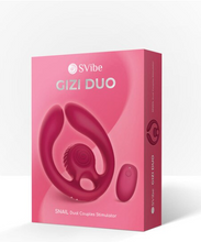Load image into Gallery viewer, SVibe - Gizi - Duo Couples Stimulator - Burgundy