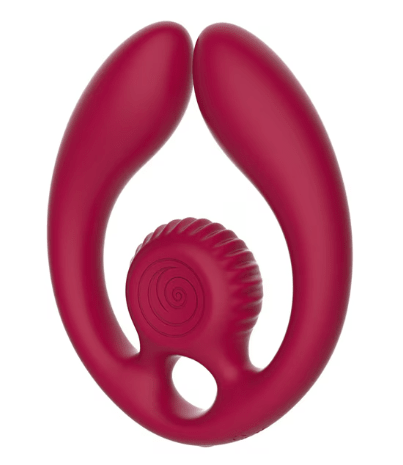 SVibe - Gizi - Duo Couples Stimulator - Burgundy - divasdenau