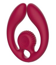 Load image into Gallery viewer, SVibe - Gizi - Duo Couples Stimulator - Burgundy