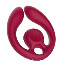 Load image into Gallery viewer, SVibe - Gizi - Duo Couples Stimulator - Burgundy