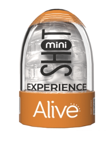 Alive - Mini Shot Masturbator - Transparent - divasdenau