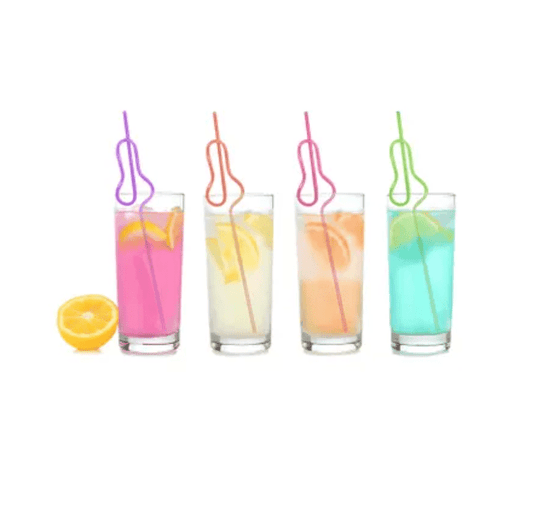 Glitterati - Penis Silly Straws - 8 Pack - divasdenau