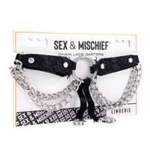 Load image into Gallery viewer, Sex And Mischief - Lace - Chain Lace Garters