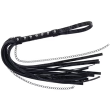 Load image into Gallery viewer, Sportsheets - Velvet Noir Chain Flogger