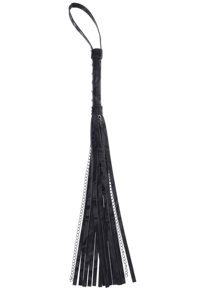 Sportsheets - Velvet Noir Chain Flogger - divasdenau