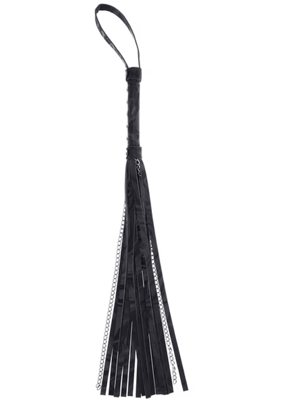 Sportsheets - Velvet Noir Chain Flogger - divasdenau