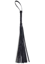 Load image into Gallery viewer, Sportsheets - Velvet Noir Chain Flogger