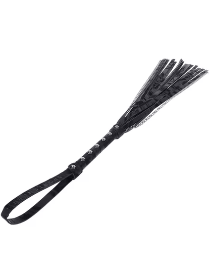 Sportsheets - Velvet Noir Chain Flogger - divasdenau