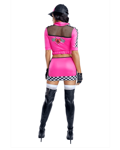 Racer Babe Costume - Pink - divasdenau