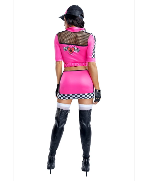 Racer Babe Costume - Pink