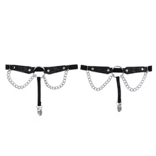 Load image into Gallery viewer, Sex And Mischief - Lace - Chain Lace Garters