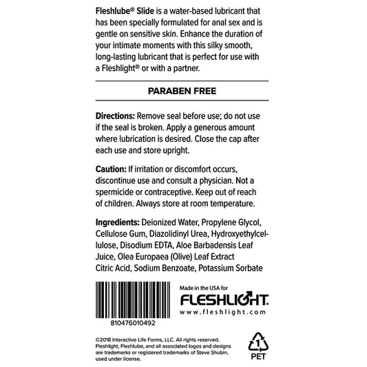 Fleshlube - Slide 118mL - divasdenau