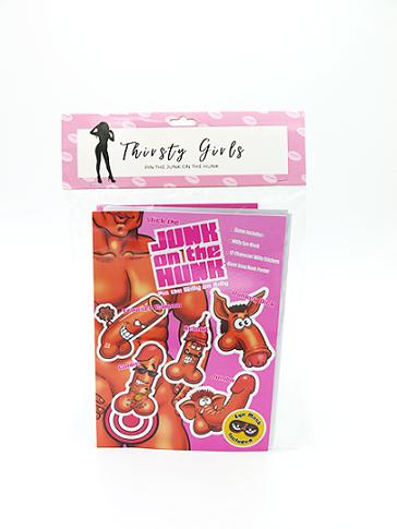 Thirsty Girls - Pin The Junk on the Hunk Game - divasdenau