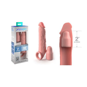 Fantasy X-tensions - Extender With Ball Strap - 2" - Flesh