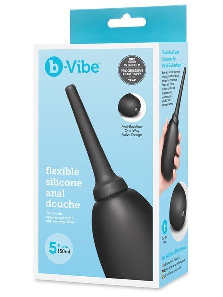 B-Vibe - Flexible Silicone Anal Douche - divasdenau
