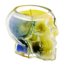 Load image into Gallery viewer, Wick’ety Wack - Death Proof Skull Candle: Blueberry Muffin