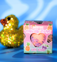 Load image into Gallery viewer, Wick’ety Wack - Tropic Like It's Hot Bath Bomb - divasdenau