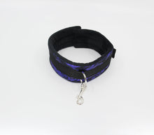 Load image into Gallery viewer, Berlin Baby - Satin Collar &amp; Lead With Lace Overlay - Purple