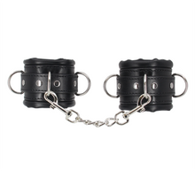 Load image into Gallery viewer, Berlin Baby - Padded Cuffs - Black