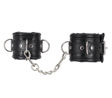 Load image into Gallery viewer, Berlin Baby - Padded Cuffs - Black