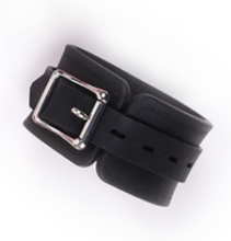 Load image into Gallery viewer, Silicone Restraint Cuffs with Chain Red/Pink/Black