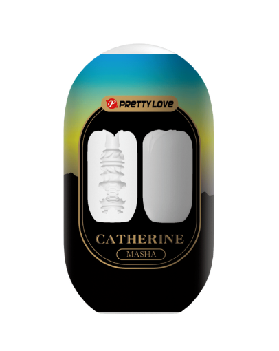 Catherine Masha Egg Masturbator - White