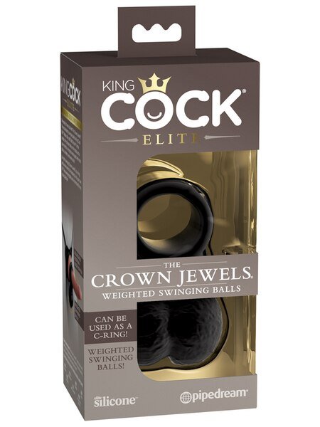 King Cock - Elite Crown Jewels Swinging Balls - divasdenau