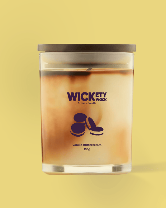 Vanilla Buttercream Candle (190g) - divasdenau