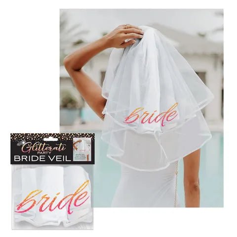 Glitterati - Bride Veil | Elegant Bridal Accessory for Weddings - divasdenau
