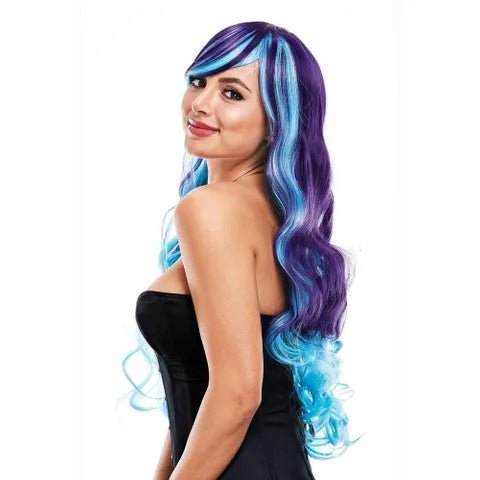 Pleasure Wigs - Ashley Purple & Blue - divasdenau