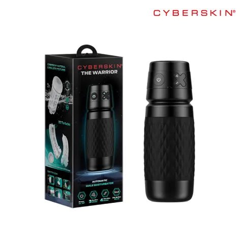 CyberSkin Warrior Automatic Masturbator - divasdenau