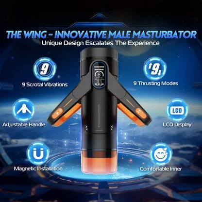CyberSkin - The Wing - Thrusting Auto Masturbator - divasdenau