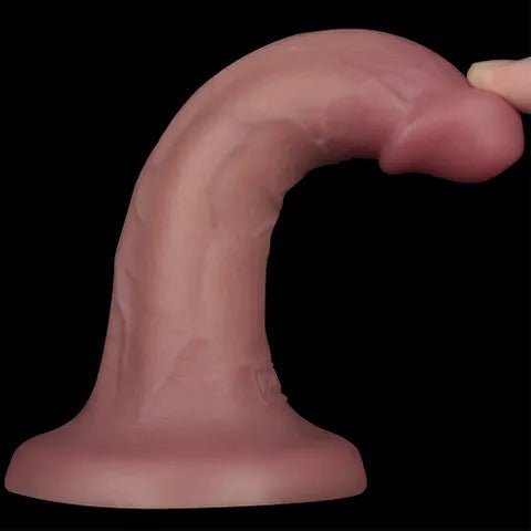 Dual Density Power Cock - 6" Flesh - divasdenau