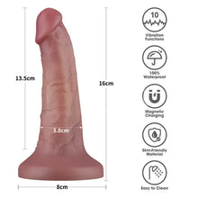 Load image into Gallery viewer, Dual Density Power Cock - 6" Flesh