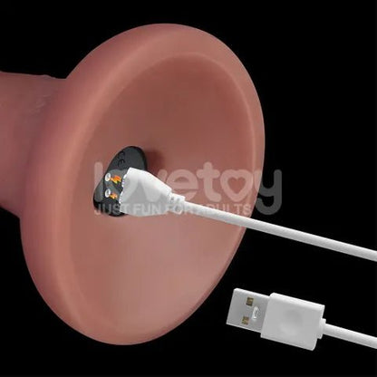 Dual Density Power Cock - 6" Flesh - divasdenau