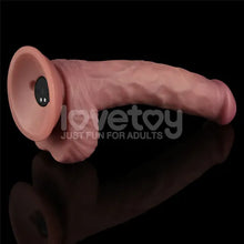 Load image into Gallery viewer, Dual Density Power Cock - 9" Flesh