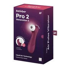 Load image into Gallery viewer, Satisfyer - Pro 2 Gen 3 - Wine Red