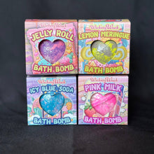 Load image into Gallery viewer, Wick’ety Wack - Ice Blue Soda Bath Bomb