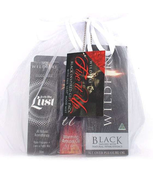 Fire Me Up - Gift Pack - Black - divasdenau