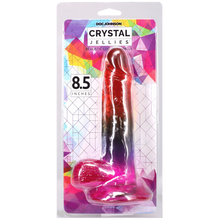 Load image into Gallery viewer, Doc Johnson - Crystal Jellies - Rainbow 8.5"
