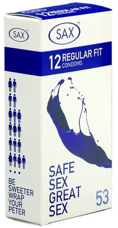 SAX - Regular Fit - 12 Pack - divasdenau