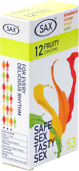 SAX - Fruity - 12 Pack