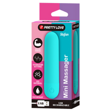 Load image into Gallery viewer, Pretty Love - Mini Massager Bullet Vibe - Aqua