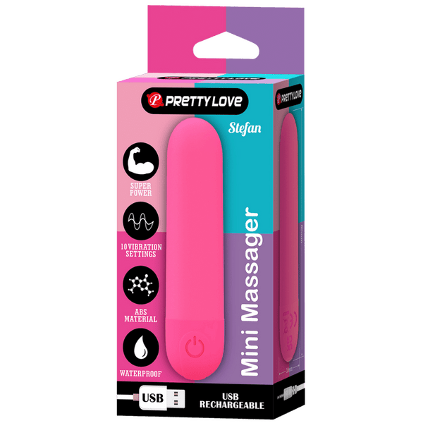 Pretty Love - Mini Massager Bullet Vibe - Hot Pink - divasdenau