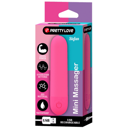 Pretty Love - Mini Massager Bullet Vibe - Hot Pink - divasdenau
