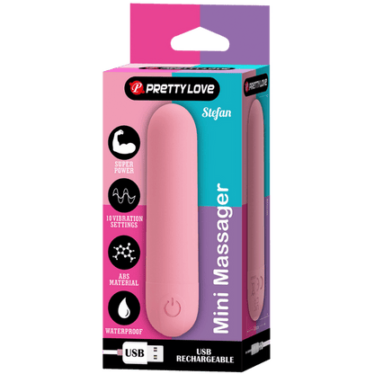 Pretty Love - Mini Massager Bullet Vibe - Light Pink - divasdenau
