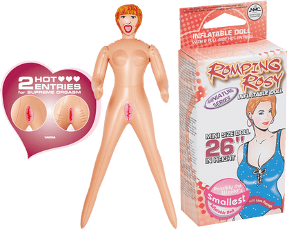 Romping Rosy - 26" Mini Size - Inflatable Love Doll - divasdenau